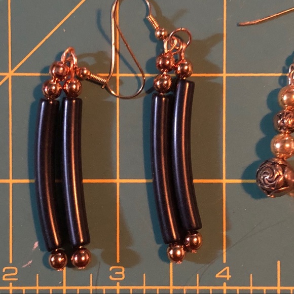 6 pairs of handmade earrings lot 2 - Picture 7 of 7